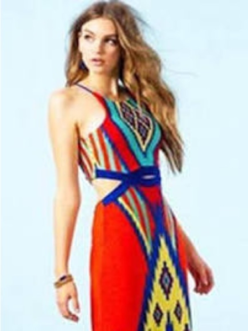 NWOT Aztec print sundress